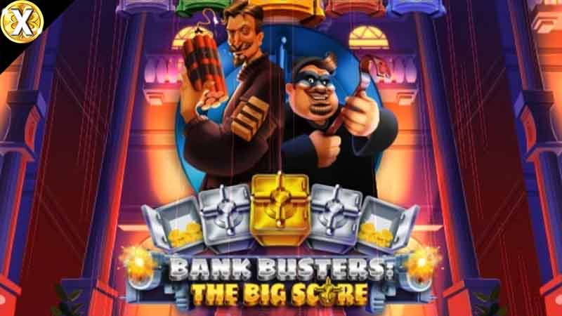 Bank Busters The Big Score Slot Logo