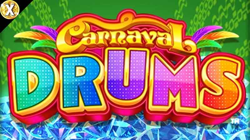 Carnaval Drums Slot Logo