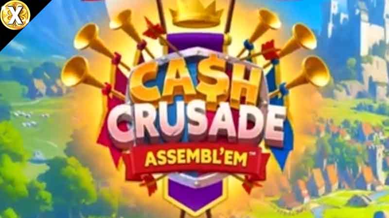 Cash Crusade ASSEMBL'EM Slot Logo