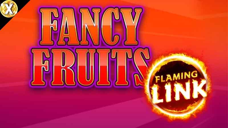 Fancy Fruits Flaming Link Slot Logo