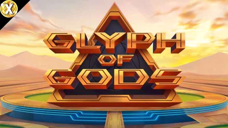 Glyph of Gods Slot Logo