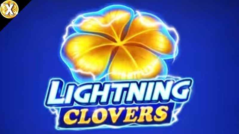 Lightning Clovers Slot Logo