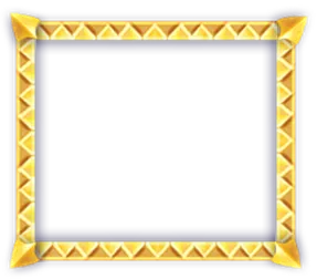 Gold Frame Symbol