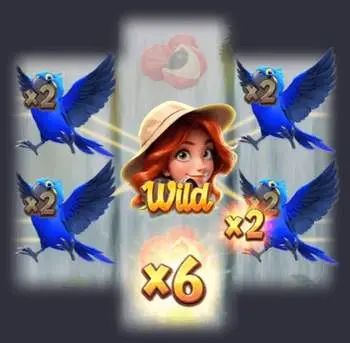 Blue Macaw Symbol Multiplier