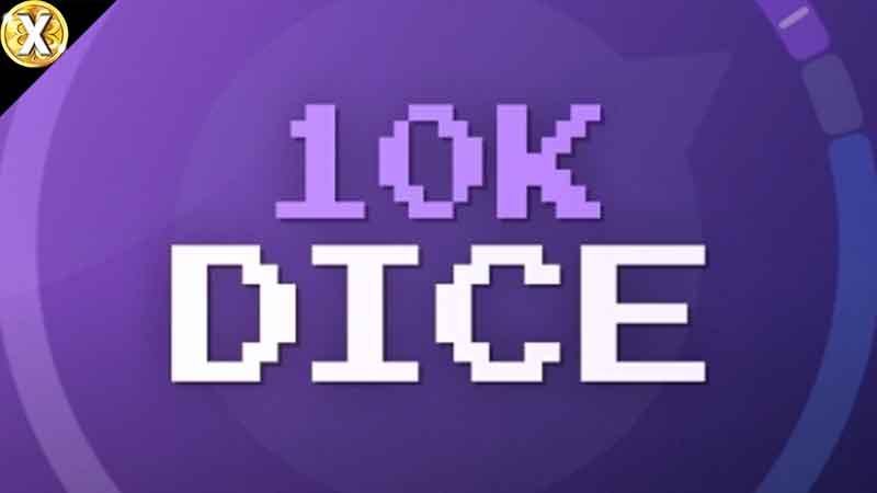 10K Dice Slot Logo