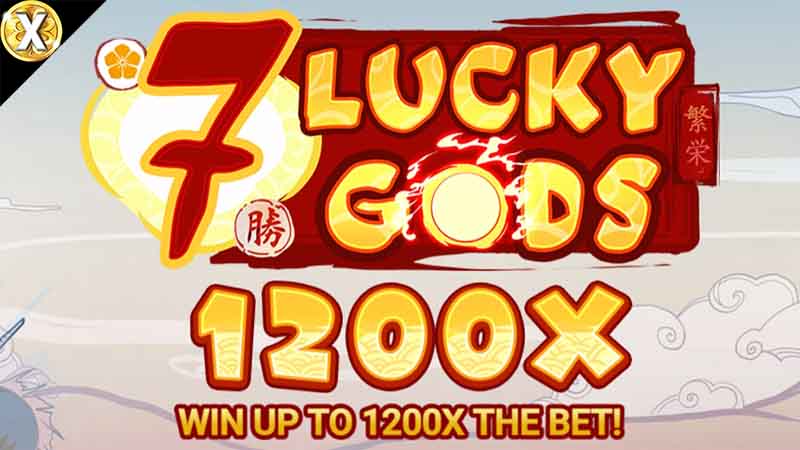 7 Lucky Gods Slot Logo