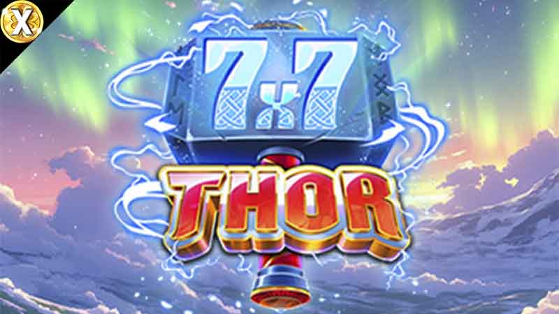 7x7 Thor Slot Logo