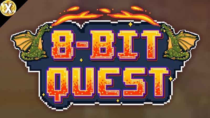 8-Bit Quest Slot Logo