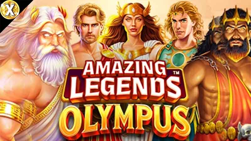 Amazing Legends Olympus Slot Logo