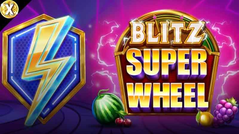 Blitz Super Wheel Slot Logo