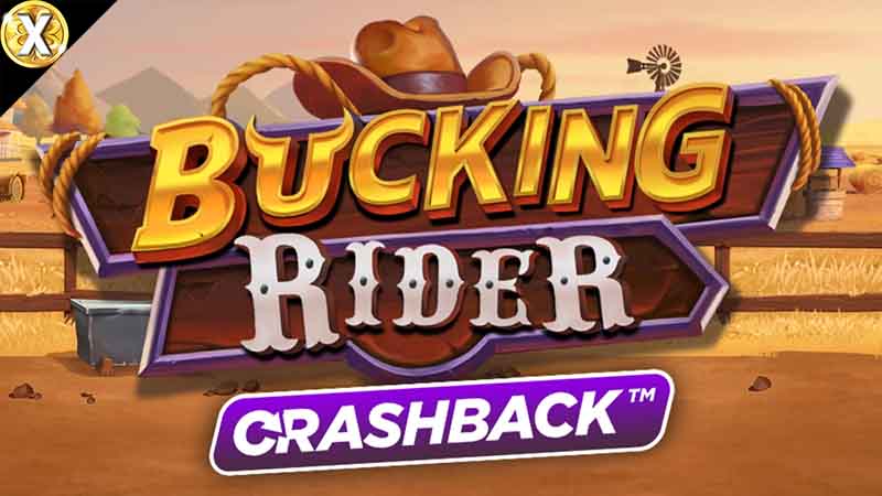 Bucking Rider Game Logo