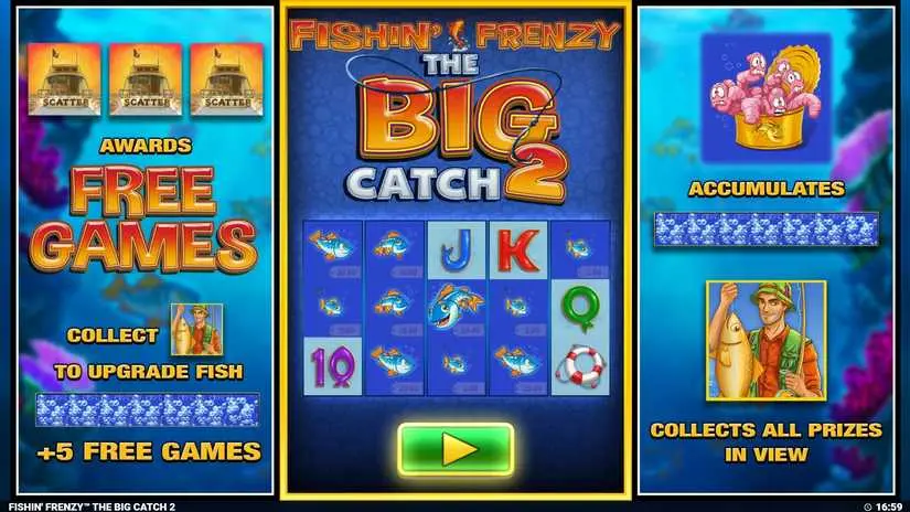 Fishin' Frenzy The Big Catch 2 Slot Screenshot_1