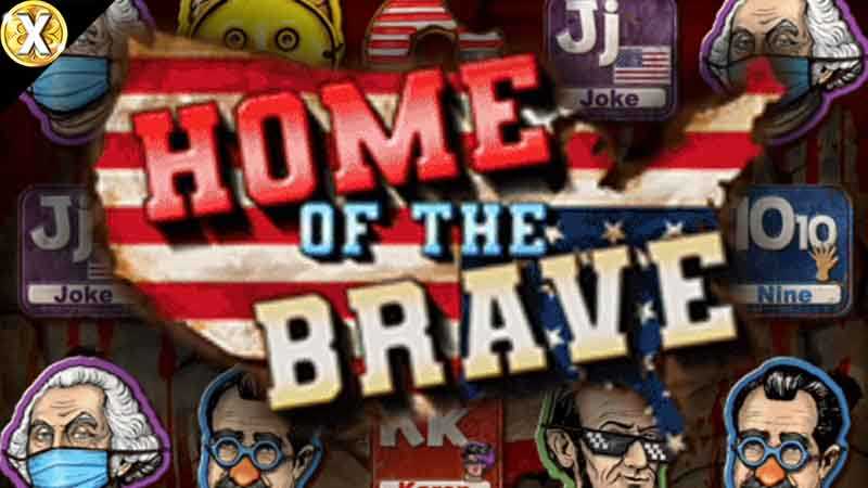 Home of the Brave Slot Logo