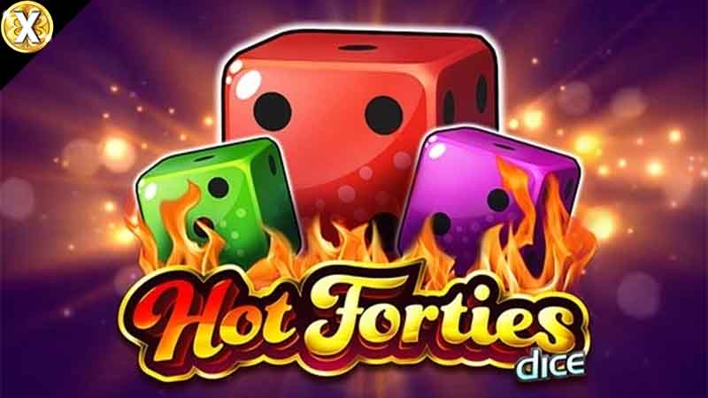 Hot Forties Dice Slot Logo