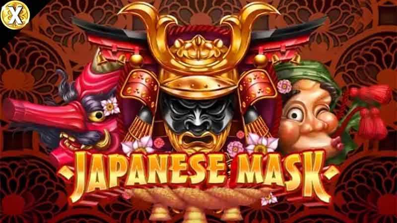 Japanese Mask Slot Logo