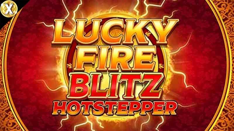 Lucky Fire Blitz Hotstepper Slot Logo