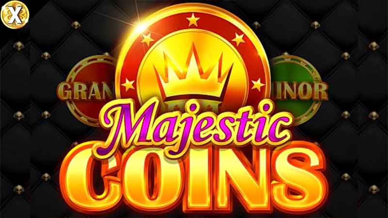 Majestic Coins Slot Logo