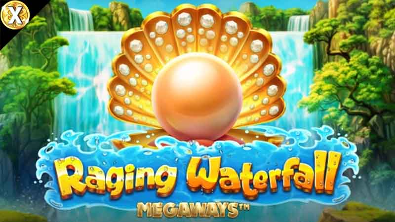 Raging Waterfall Megaways Slot Logo