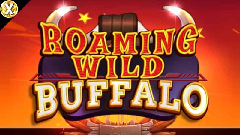 Roaming Wild Buffalo Slot Logo