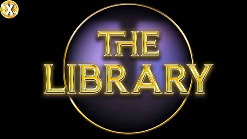 The Library Slot Logo