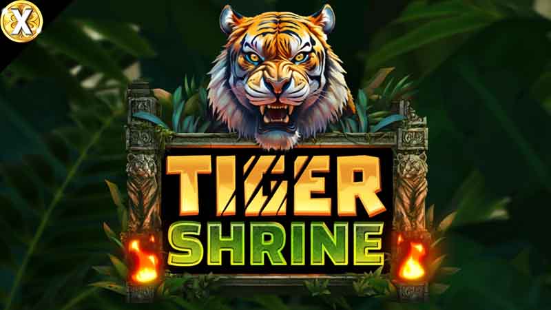 Tiger Shrine Slot Logo