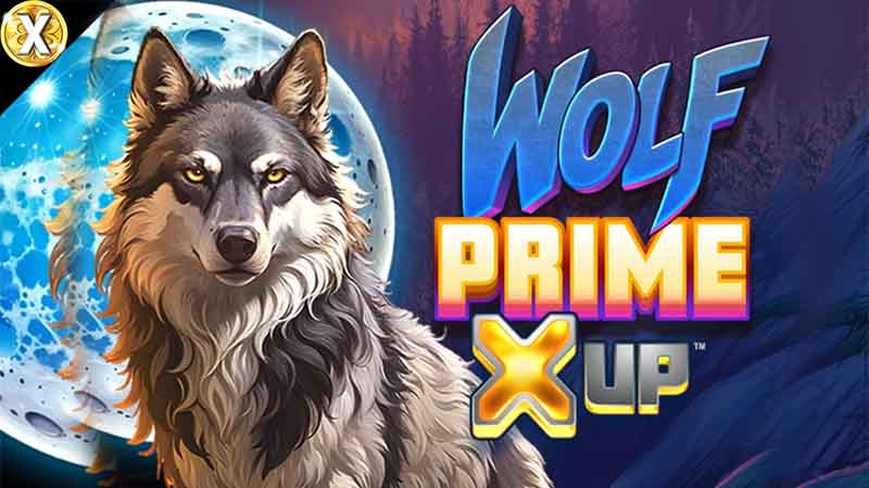 Wolf Prime X UP Slot Logo