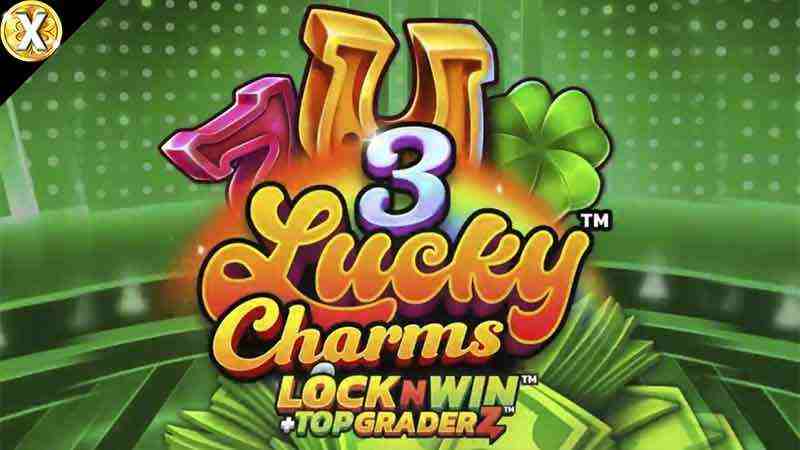 3 Lucky Charms Slot Logo