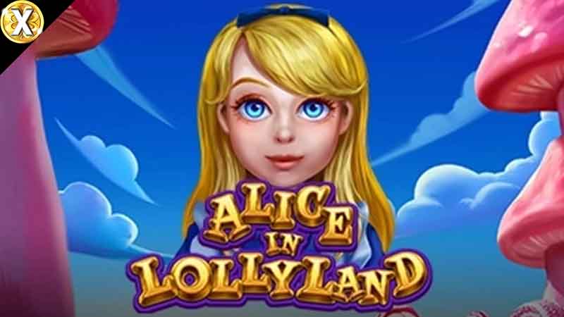 Alice in Lollyland Slot Logo