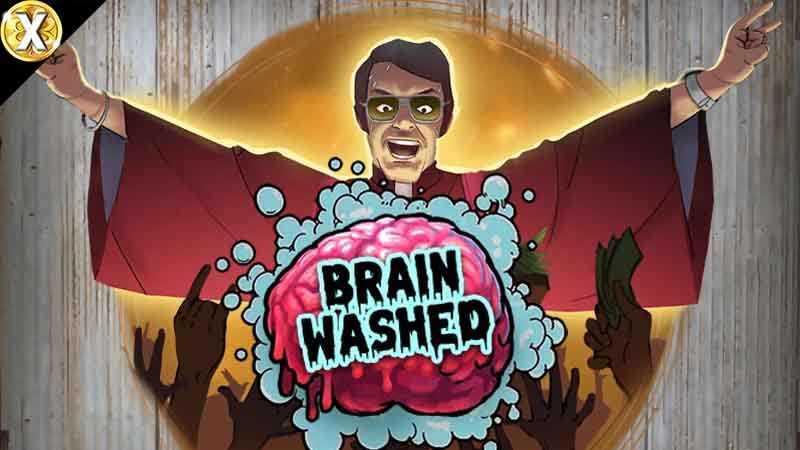 Brainwashed Slot Logo