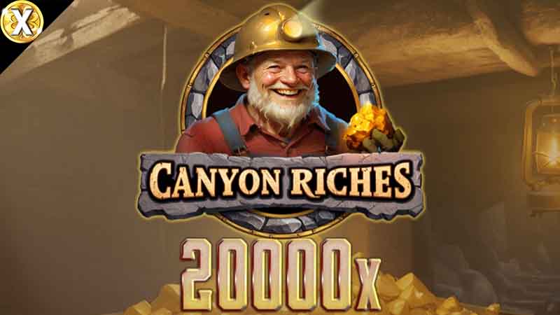 Canyon Riches Slot Logo