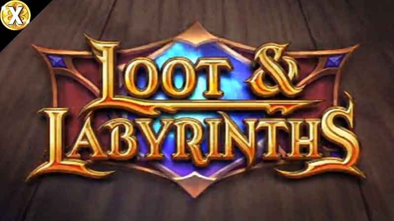 Loot & Labyrinths Slot Logo