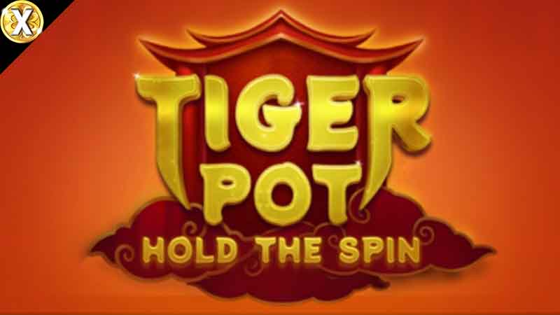 Tiger Pot Hold The Spin Slot Logo